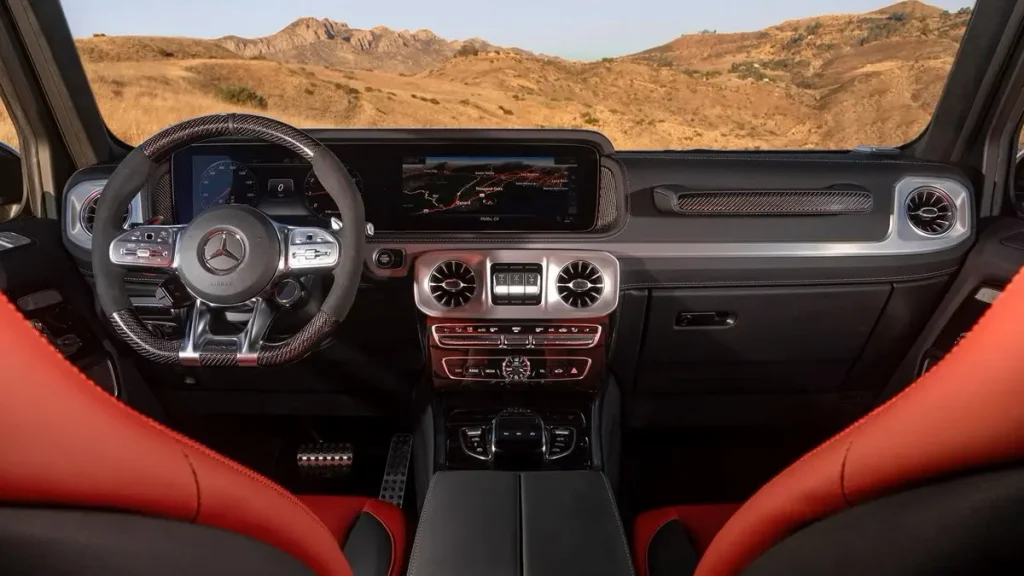 مواصفات سيارة مرسيدس جي كلاس 2022 &ndash; مواد عالية الجودة في التصميم