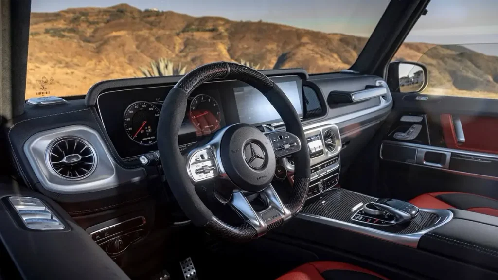 مواصفات سيارة مرسيدس جي كلاس 2022 &ndash; لمسات داخلية بجودة بريميوم