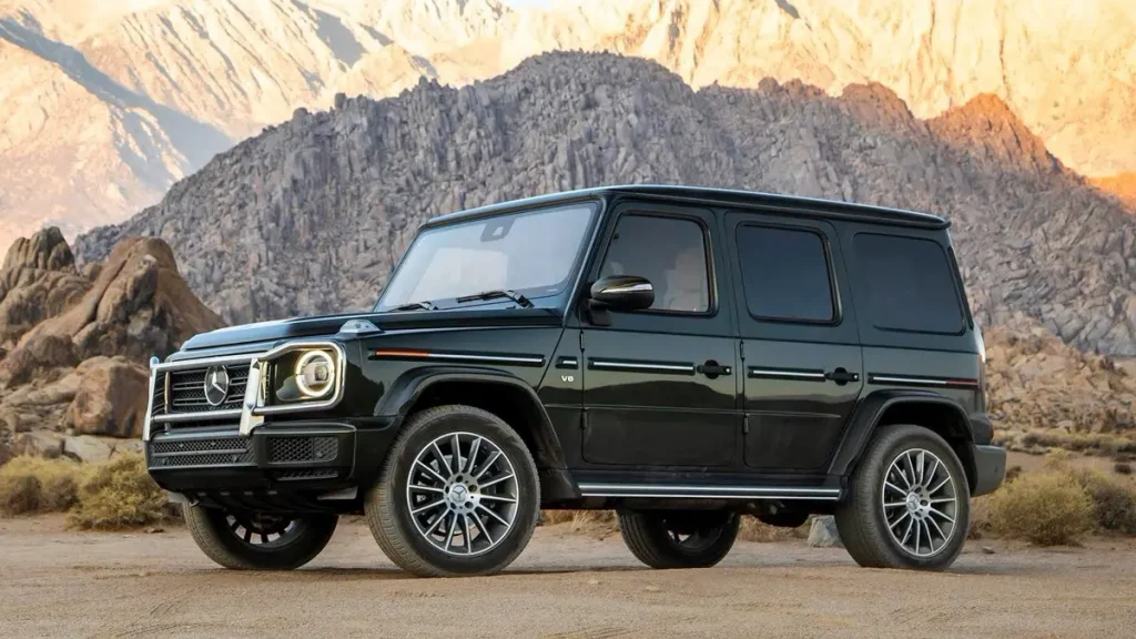 مواصفات سيارة مرسيدس جي كلاس 2023 &ndash; هيكل انسيابي بخطوط ديناميكية