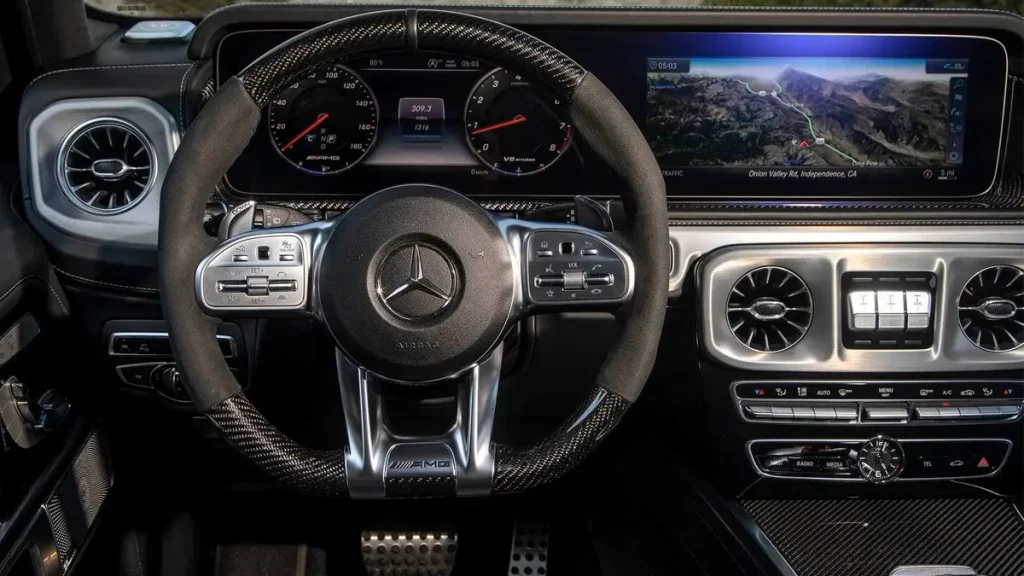 مواصفات سيارة مرسيدس جي كلاس 2023 &ndash; مقصورة واسعة بتشطيبات راقية