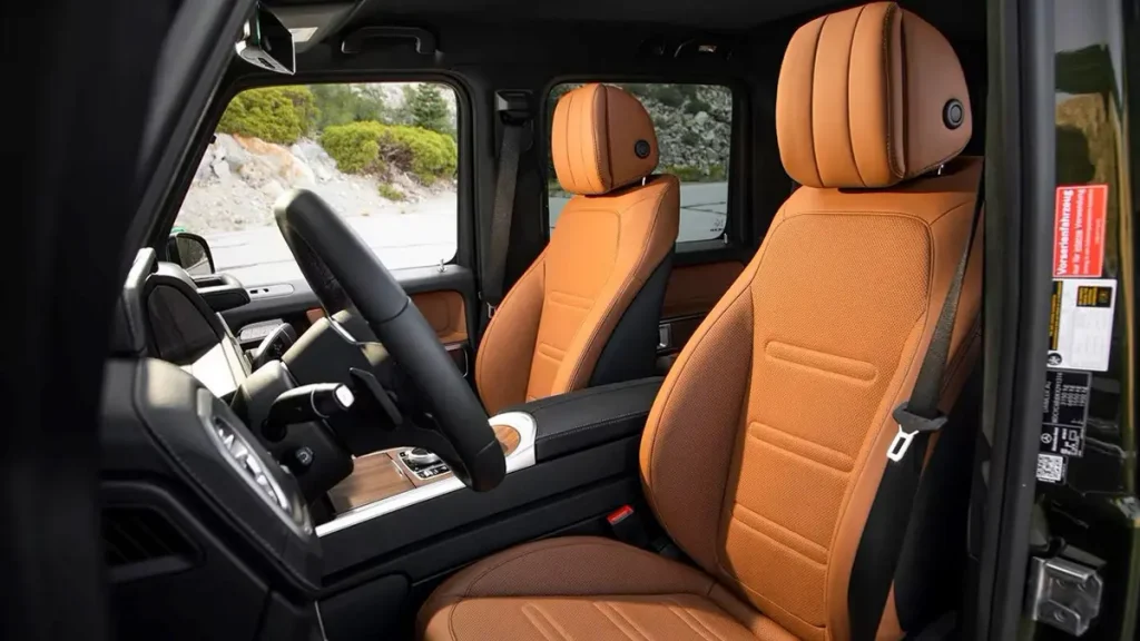 مواصفات سيارة مرسيدس جي كلاس 2023 &ndash; تصميم مقصورة بلمسة عصرية