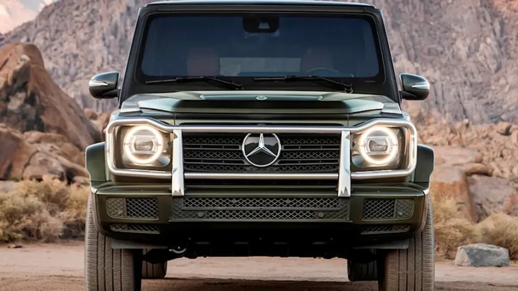 مواصفات سيارة مرسيدس جي كلاس 2024 &ndash; هيكل انسيابي بخطوط ديناميكية
