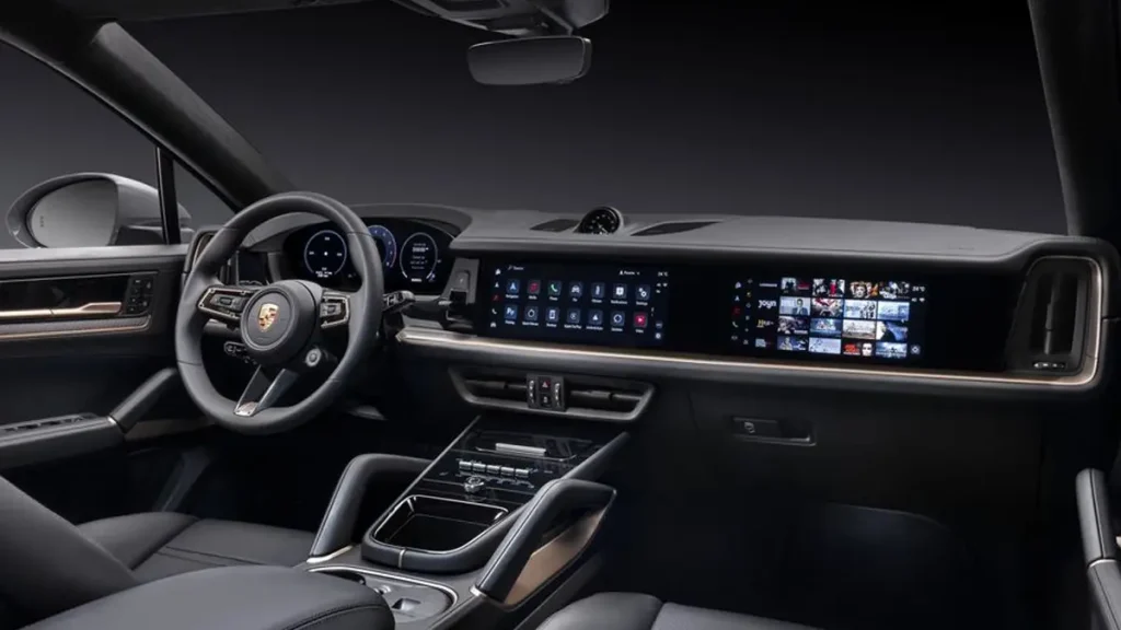تصميم بورش كايين 2024 الداخلي 2