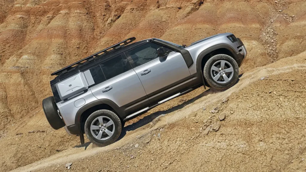 مواصفات سيارة لاند روفر ديفندر 2024 &ndash; هيكل انسيابي بخطوط ديناميكية