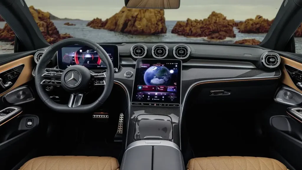 مواصفات سيارة مرسيدس سي كلاس كوبيه 2024 &ndash; تصميم داخلي فاخر ومريح