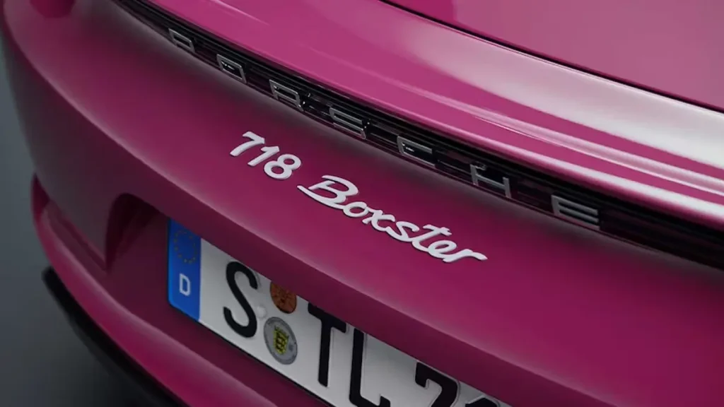 مواصفات سيارة بورش بوكستر 2024 – تصميم خارجي جذاب وعصري