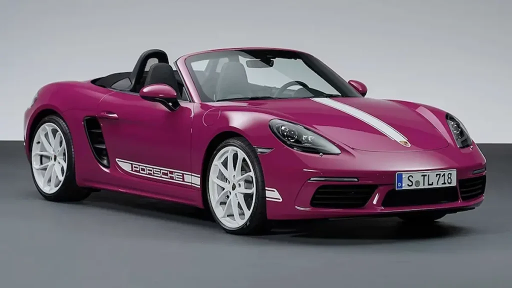 مواصفات سيارة بورش بوكستر 2024 – واجهة أمامية بشخصية قوية