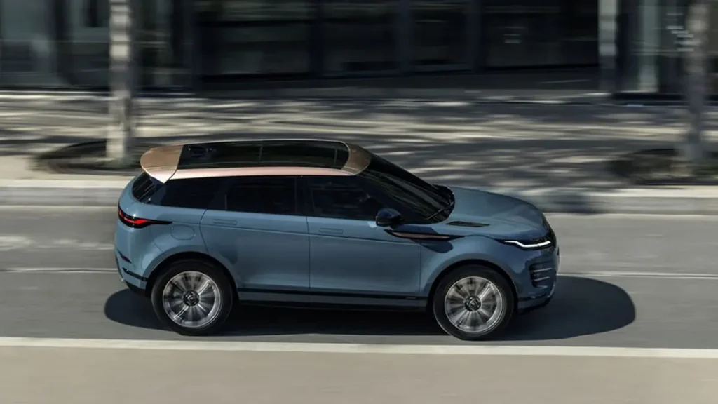 مواصفات سيارة رنج روفر ايفوك 2024 – تصميم الخارجي