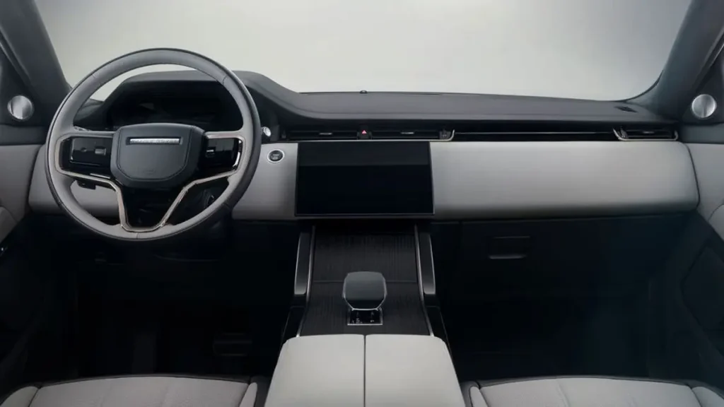 مواصفات سيارة رنج روفر ايفوك 2024 – تصميم الداخلي